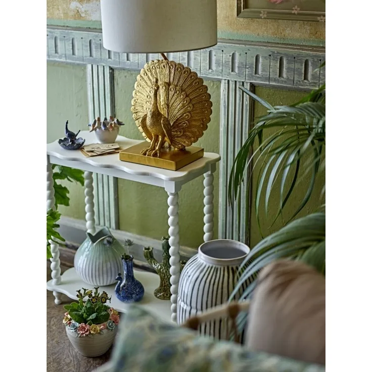 CREATIVE COLLECTION Bia Konsolentisch L60 x H60 x W30 cm weiß