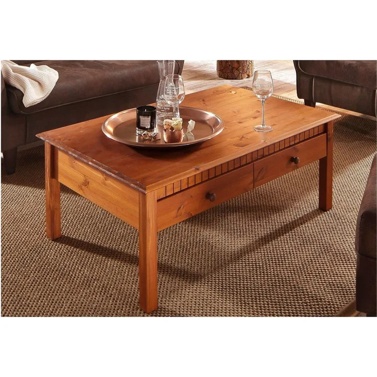 Home affaire Couchtisch Lisa, TOPSELLER! (Couchtisch, Sofatisch, OTTOs Choice), mit großer Schublade, Breite 110 cm, Landhausstil