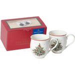 Villeroy & Boch Toy's Delight Becher mit Henkel Tannenbaum 390 ml 2er Set