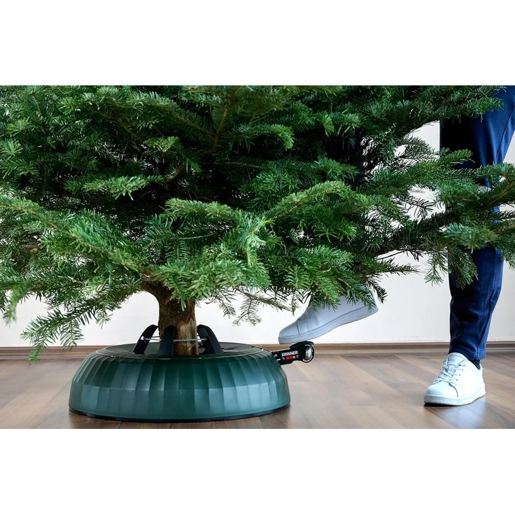 Krinner X-440 Deluxe Christbaumständer, bis 440 cm Baumhöhe, Stamm max Ø 17 cm – Bild 4