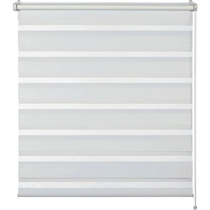 Doppelrollo Tilda, SCHÖNER WOHNEN-Kollektion, transparent, mit Bohren/ohne Bohren, freihängend, Klemmfix, geklemmt, silberne oder weiße Rollo-Technik – Bild 4