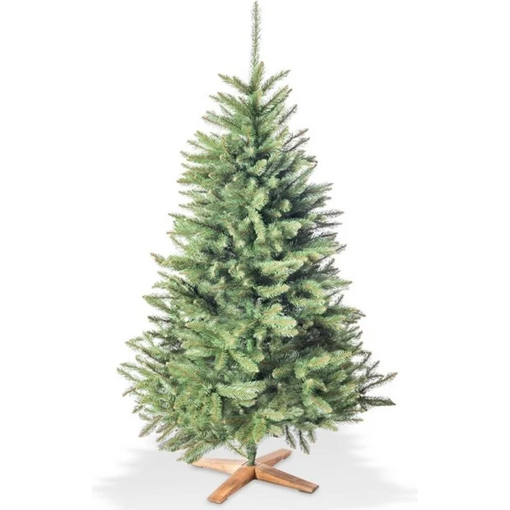 Onbest Künstlicher Weihnachtsbaum massiver Holzständer, Naturgetreu, Tannenbaum, Premium Qualität, schwer entflammbar, 180cm, 220cm – Bild 4