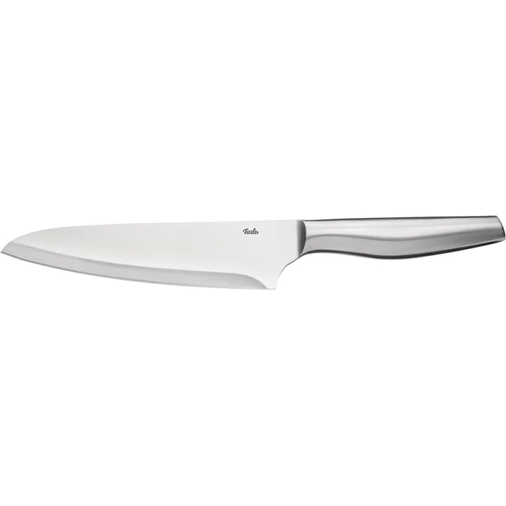 Fissler Kochmesser Essential, Lange breite Klinge, Halbkropf, gewichteter Griff – Bild 1