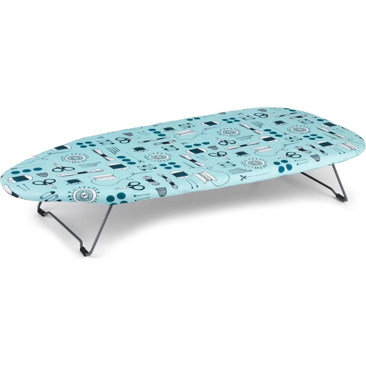 Beldray LA023735 Sewing Print Table Top Ironing Board 76x33 cm