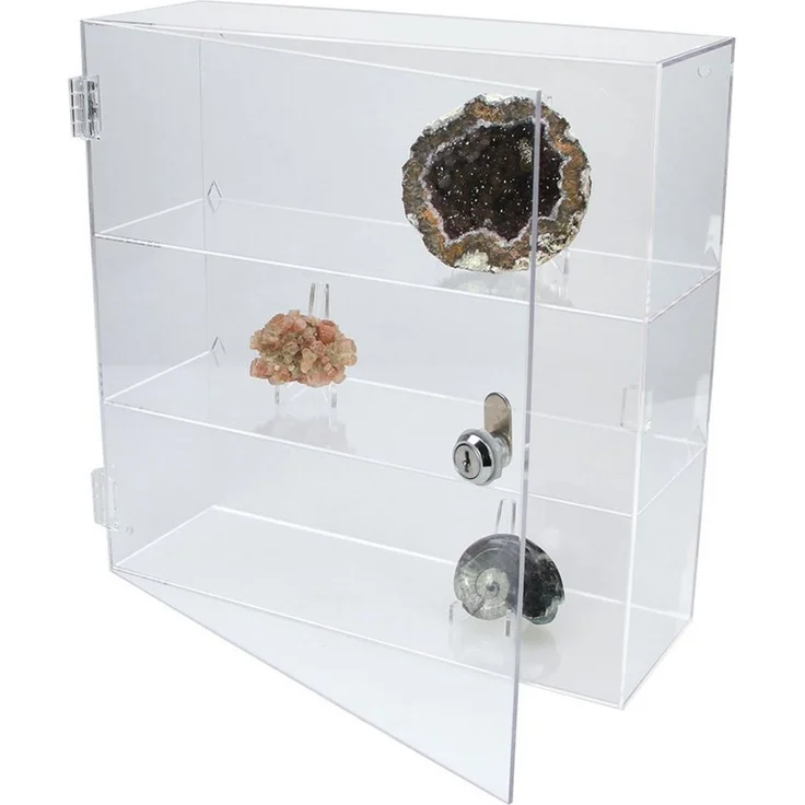 Safe-Album Vitrine Acryl Vitrine Schaukasten 3 Fächer für Modell-Autos 1:43 und 1:87 – Bild 1
