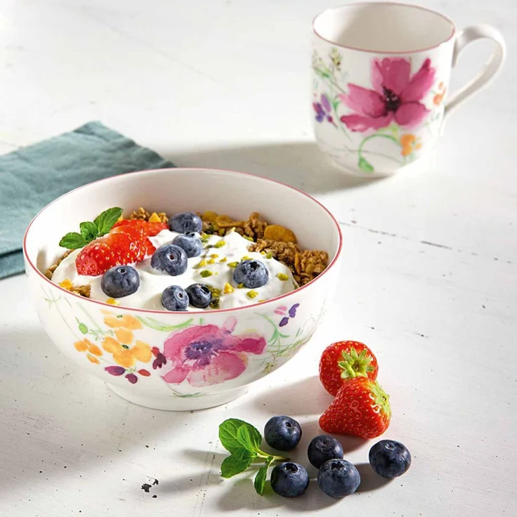 Villeroy & Boch Mariefleur Basic Frühstücks-Set 12-teilig – Bild 3