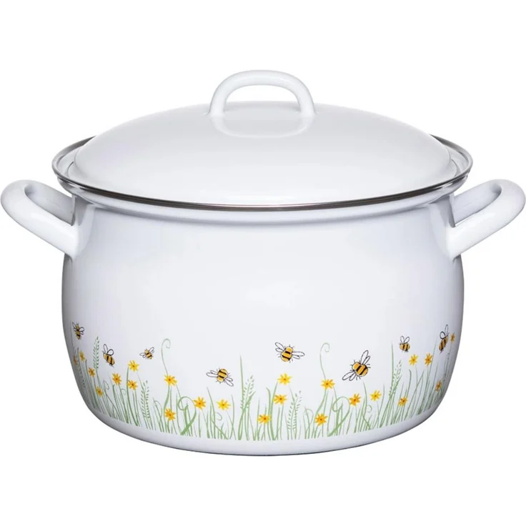 Riess Fleischtopf mit Deckel 22cm 4.5Liter BIENE – Bild 1