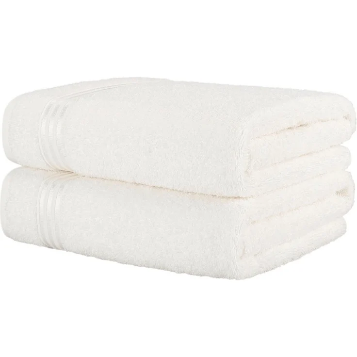 HAMMETEX Saunatuch Hammetex 2er Set extra große Saunatücher, Frottier (Packung, 2-St), 100% Baumwolle – Weich & Saugfähig – Luxuriöse Große Spa-Badetücher – Bild 1