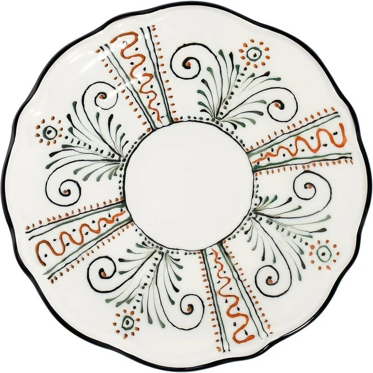 Hermia Concept 'Helen Fulya 24 Ytkm' Tafelservice (24-teilig), Mehrfarbig, 26 x 26 cm – Bild 8