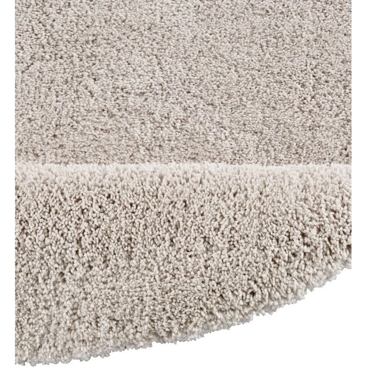 LeGer Home by Lena Gercke Hochflor-Teppich Halrum, einfarbig, besondere Form, modern, U-förmig, Höhe: 25 mm, organische Form, bean shape, kuschelig, Wohnzimmer, Schlafzimmer – Bild 3