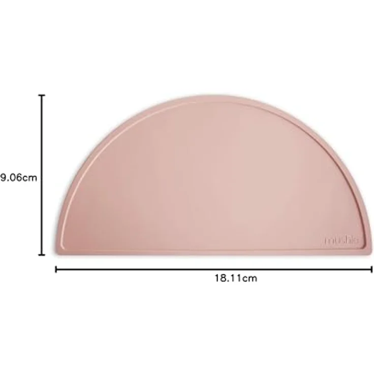 Mushie Silikon Matte / Platzdeckchen Blush – Bild 9