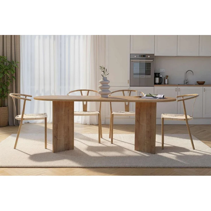 Skye Decor Esstisch »Sabella«, moderner (1-St, Einzeltisch), 200x90 cm, In 5 Farben erhältlich, Stabil & pflegeleicht – Bild 2