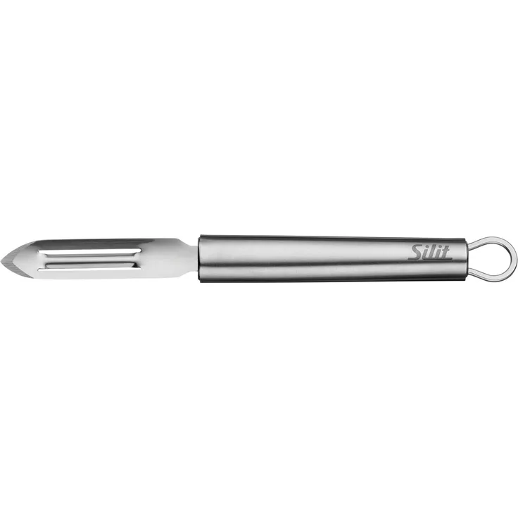 Silit Schälmesser Classic Line, Gemüseschäler 19 cm, Edelstahl, präzise, Kartoffelaugenentferner
