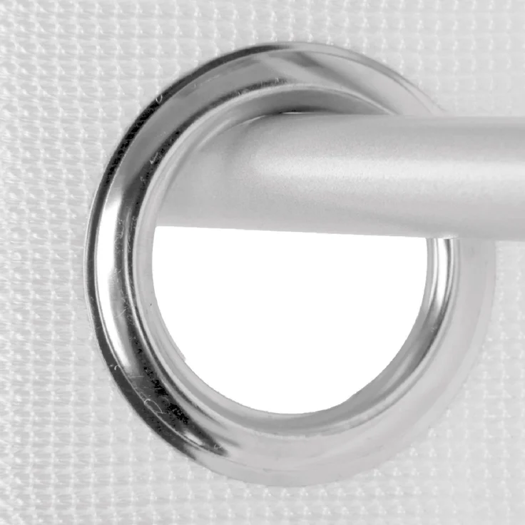 Fadenvorhang mit Stangendurchzug, individuell kürzbare Gardine, moderner und eleganter Dekorationsartikel in vielen Farben und Ausführungen Hiimmelblau 90x250 cm 4er-Pack – Bild 5