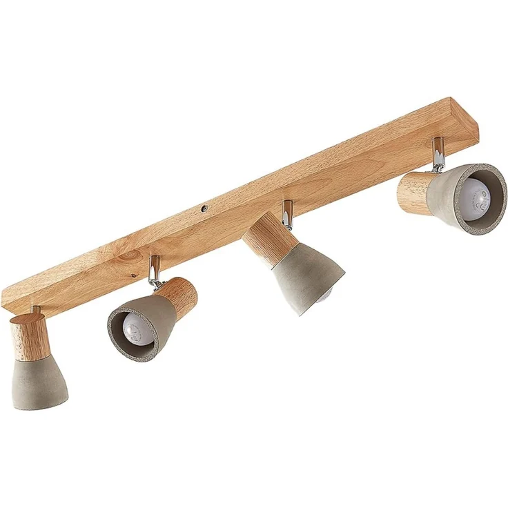 Lindby Deckenstrahler Filiz, Alu IP20, 4 x 5 W LED – Bild 1