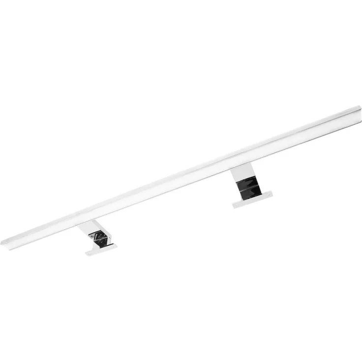 LED 2in1 Aluminium Spiegelleuchte IP44 - 13W warmweiß
