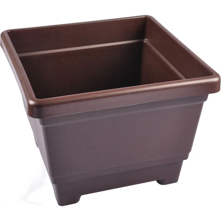 Blumenkübel braun Blumenkasten Pflanzkübel Blumentopf Pflanztopf