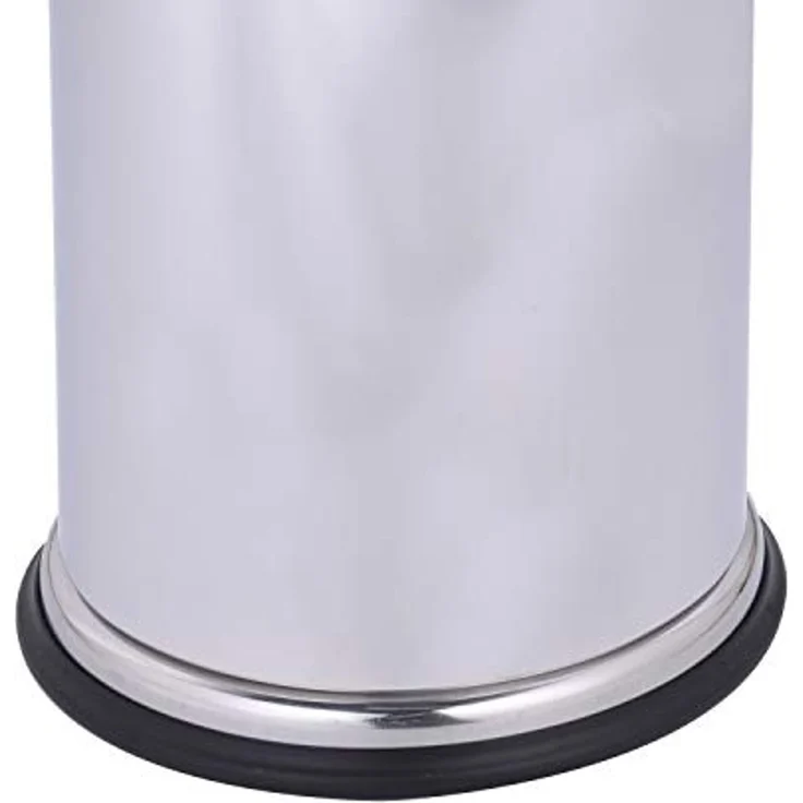 XL Standaschenbecher Windaschenbecher Mülleimer Outdoor Chrom – Bild 6