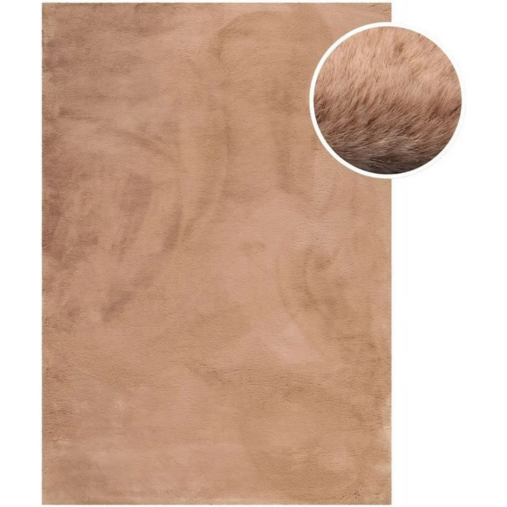 Esprit Hochflor-Teppich Alice ESP-4377, Kunstfell, rechteckig, Höhe: 25 mm, Kaninchenfell-Haptik, besonders weich und dicht, für alle Räume – Bild 2