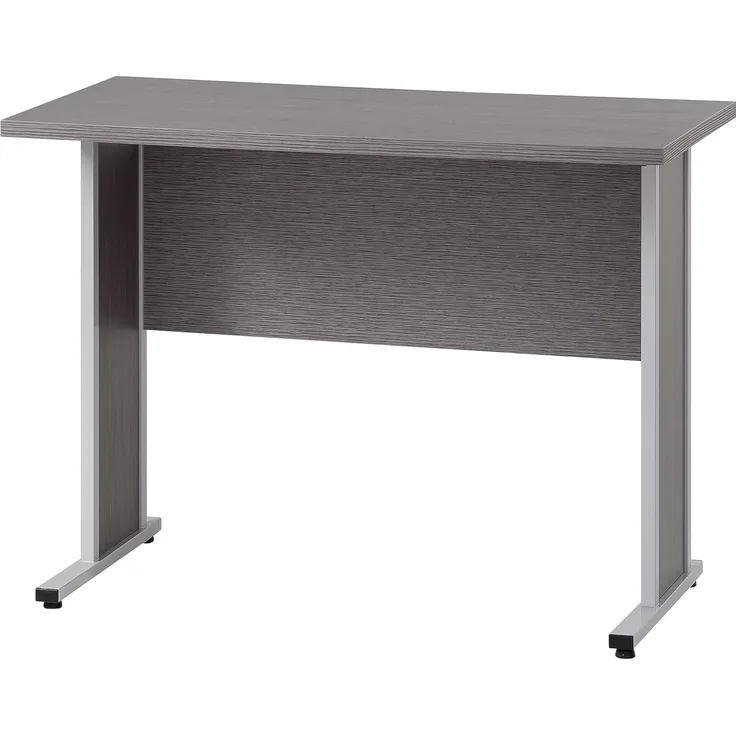 Möbelpartner Schreibtisch Manni, esche grau Dekor, 90 x 65 x 72,2 cm