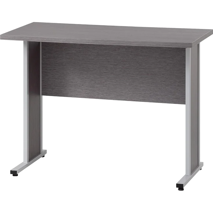 Möbelpartner Schreibtisch Manni, esche grau Dekor, 90 x 65 x 72,2 cm – Bild 1