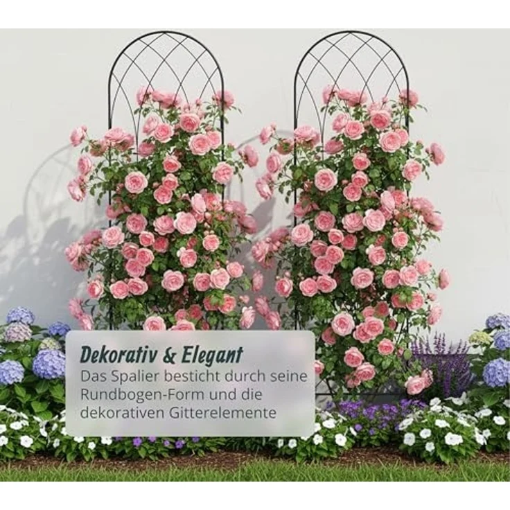 Rankgitter Bogenform 2er Set 10053190 – Bild 2