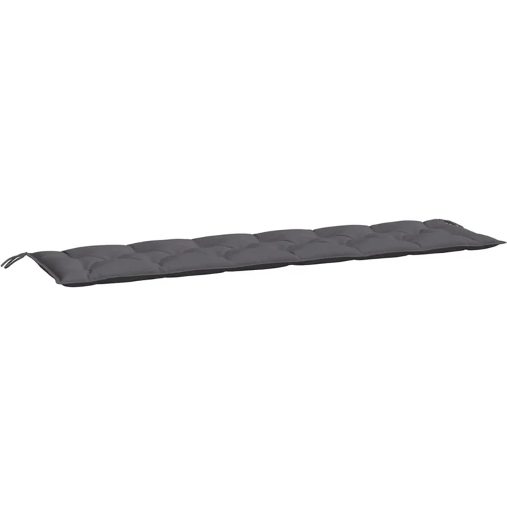 vidaXL Gartenbank-Auflagen 2 Stk. Anthrazit 200x50x7 cm Oxford-Gewebe 361735 – Bild 3