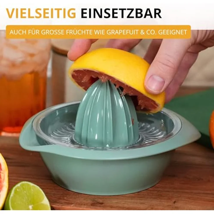 Westmark Zitrus- und Orangenpresse Limetta 0,5 L mint-grün – Bild 8