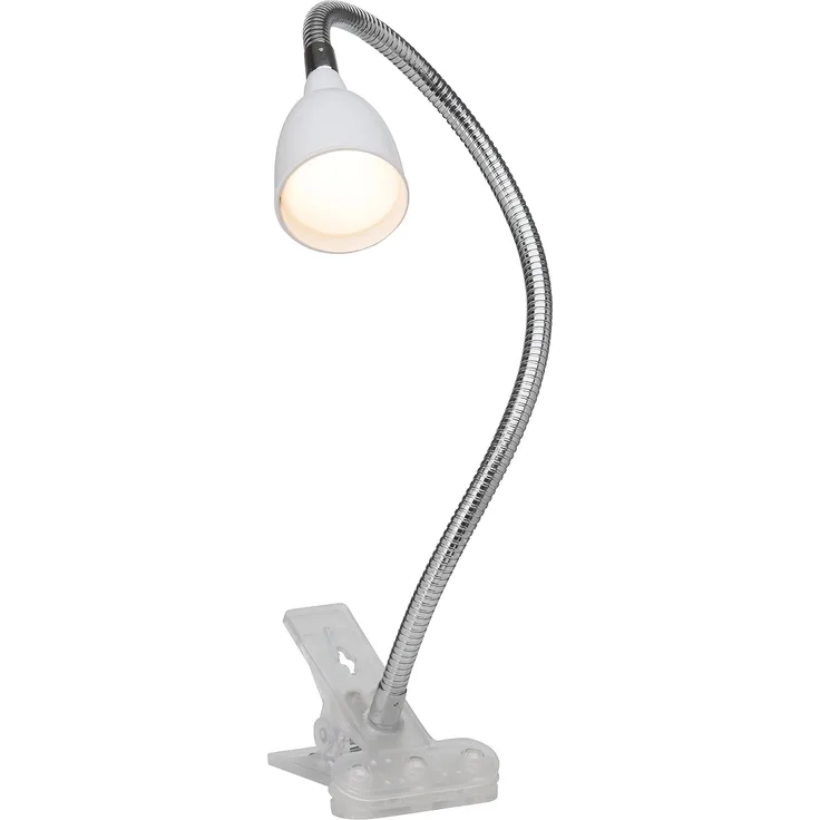 Brilliant Tischleuchte Anthony 40x16 cm 2,2 W, warmweiß, mit Flexgelenk