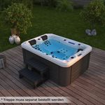HOME DELUXE Outdoor-Whirlpool 'Beach Pure', 210 x 155 x 83 cm