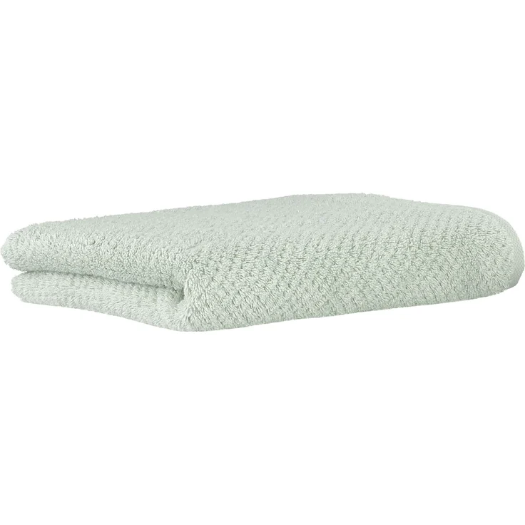 CAWÖ Duschtuch - Pure, Walkfrottier, Struktur-Design, Baumwolle, einfarbig Eukalyptus 80x150cm – Bild 1