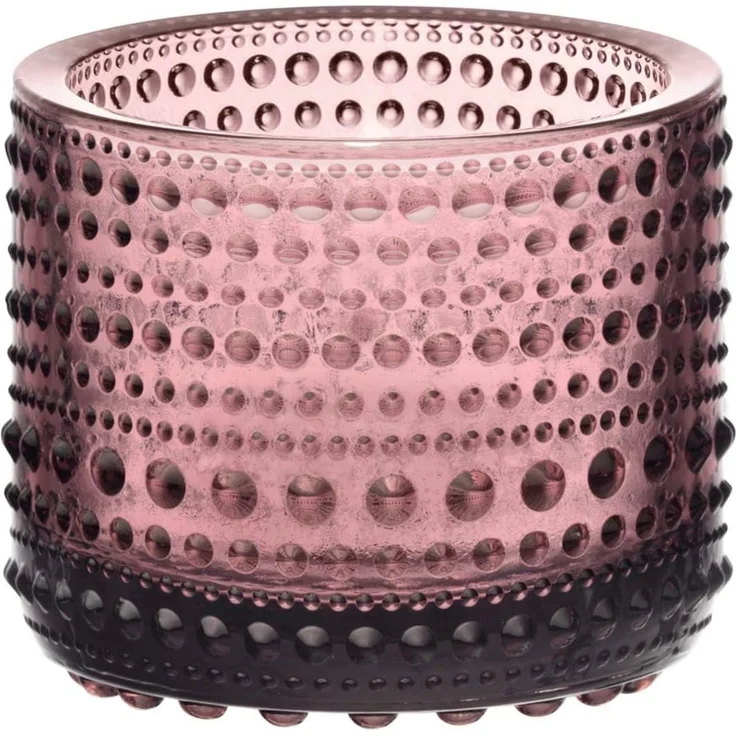 iittala Kastehelmi Windlicht violett 64 mm – Bild 1