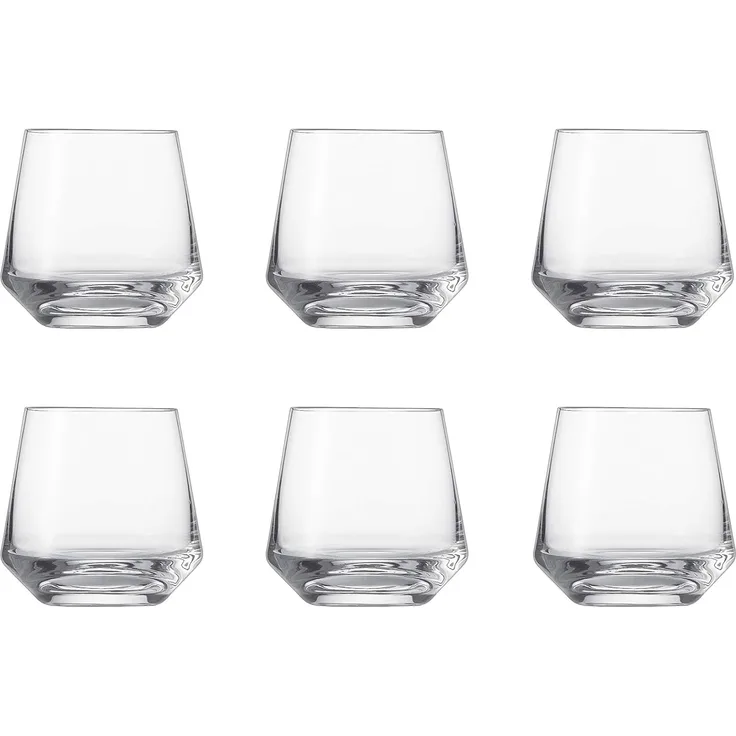 Schott Zwiesel 112844 Serie Pure 6-teiliges Whiskyglas Set, Kristallglas