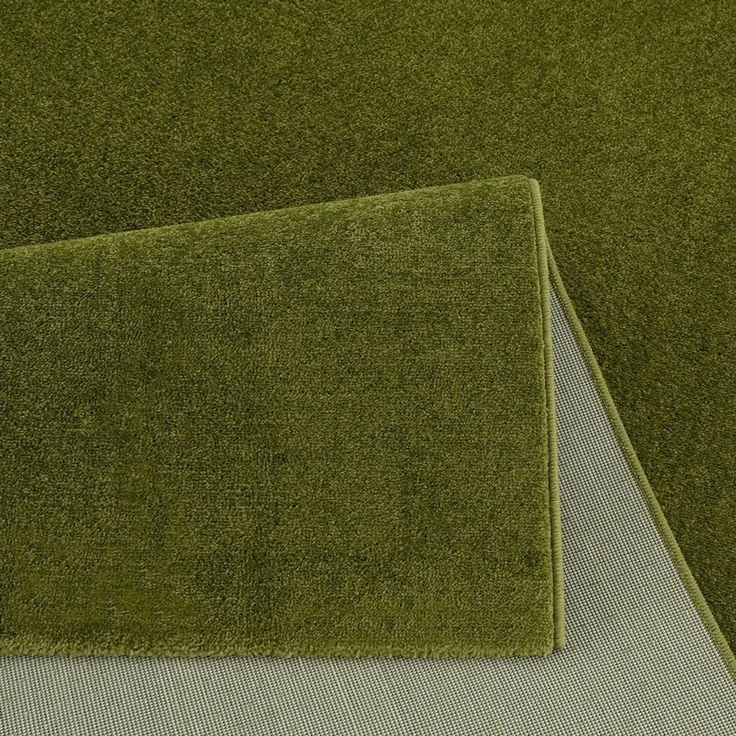 Sanat Teppich UNI, auch als Läufer und Rund, rechteckig, Höhe: 13 mm, robuster Kurzflorteppich, große Farbauswahl, Wohnzimmer, alle Räume – Bild 3