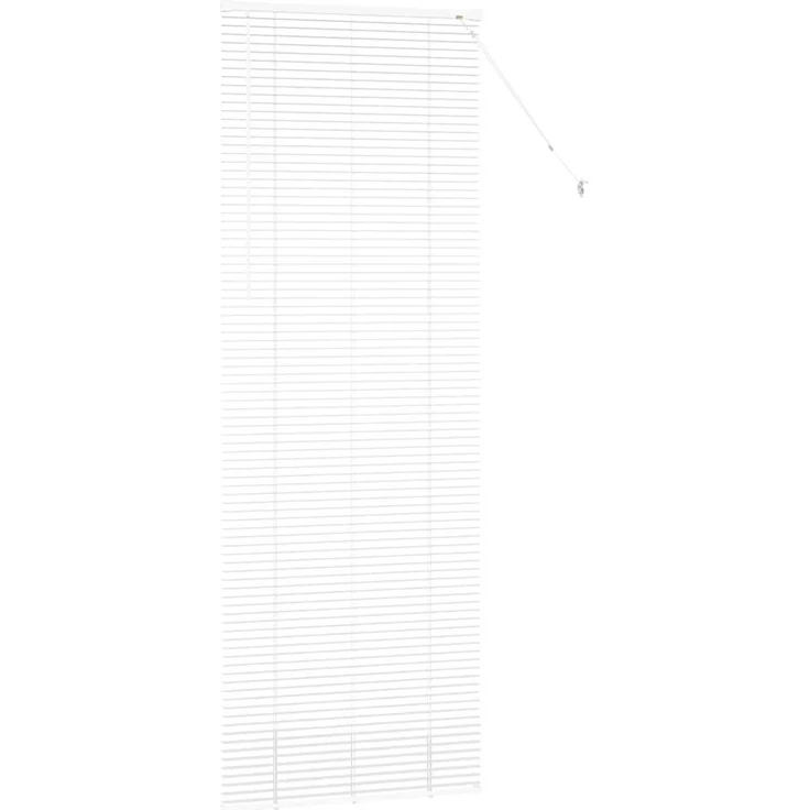 vidaXL Venezianische Jalousie Weiß 220 x 80 cm 25 mm Aluminium 42006018 – Bild 6