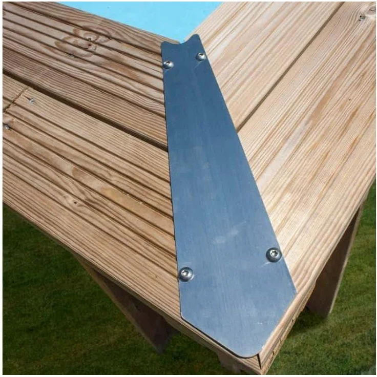Gre Pools Gartenpool Baros Pool aus Holz in Braun – Bild 4
