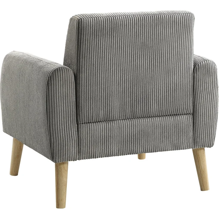 ATLANTIC home collection Sessel Moby, mit Federkern, kleiner Tasche und in modernem Cordbezug – Bild 3