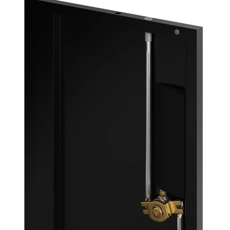 vidaXL Aktenschrank Schwarz 90x40x40 cm Stahl 339718 – Bild 6