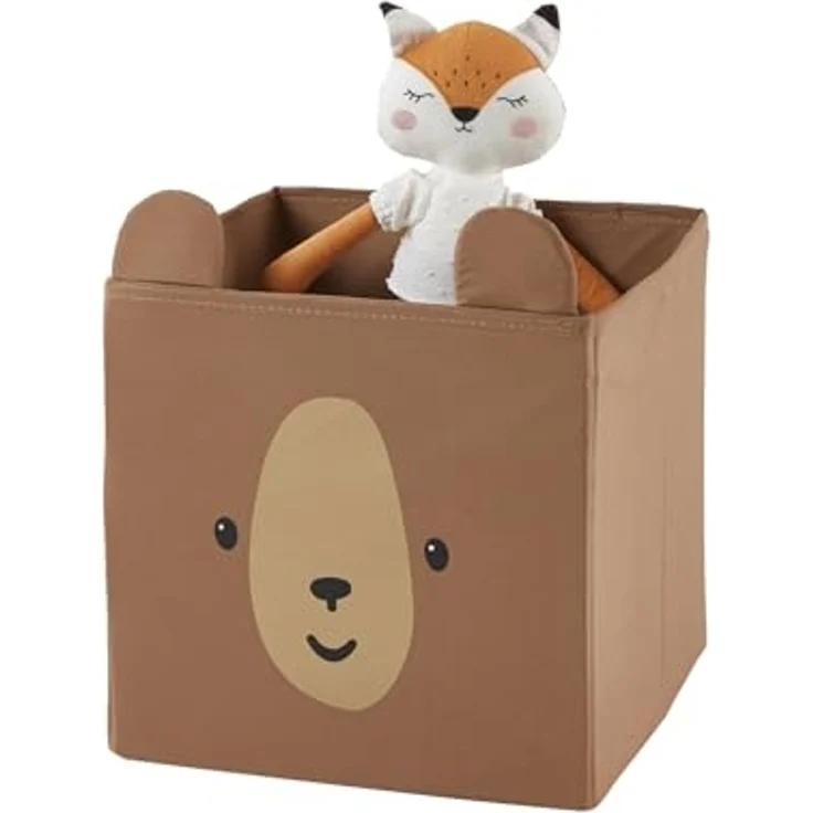 vertbaudet Aufbewahrungsbox Kinderzimmer GRÜNER WALD, 3er-Set – Bild 3