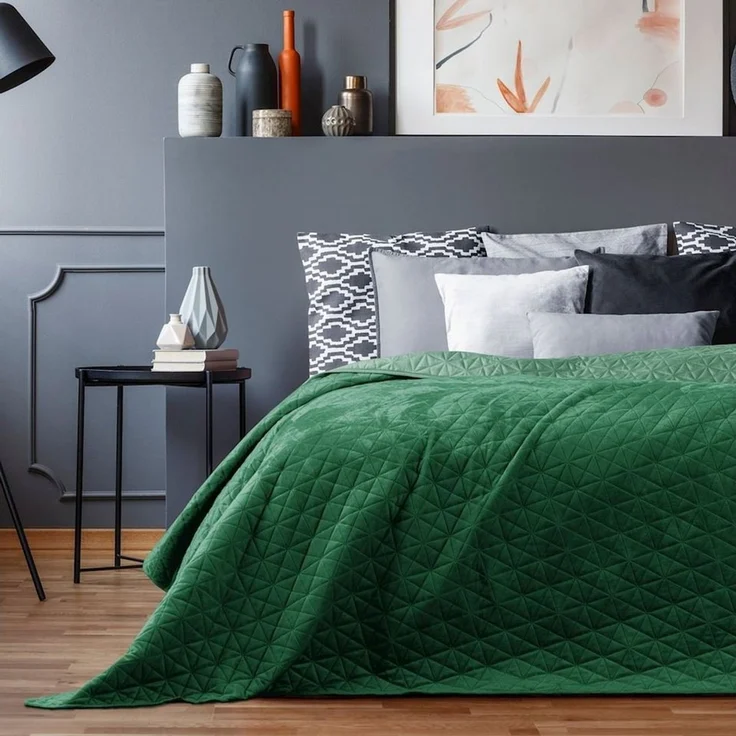 AmeliaHome Tagesdecke Tagesdecke Bettüberwurf mit Wendedesign Allzweckdecke Wohndecke, ohne Kissen – Bild 1