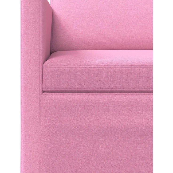 vidaXL Sofa-Set 2 pcs Rosa Stoff 3433145 – Bild 4
