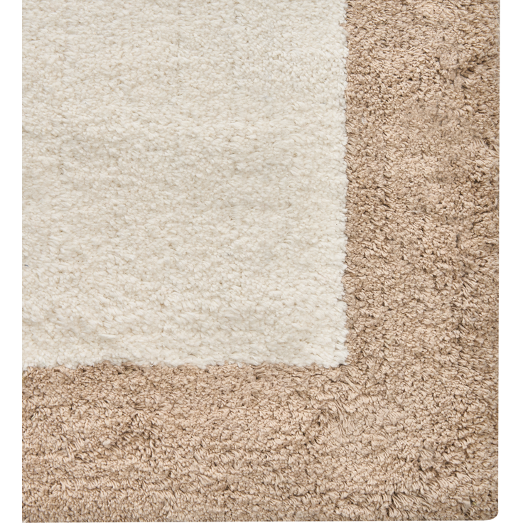 Badematte KABRI Braun Beige 60 x 90 cm Baumwolle – Bild 6
