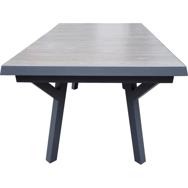 Gardissimo SOLIDO Alu-Ausziehtisch Keramik Gartentisch 185/245x100cm – Bild 7
