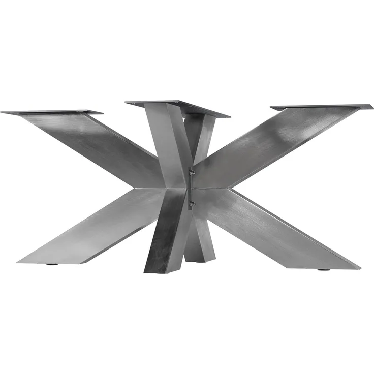 CLP Tischbeine Duncan in Sternform aus Edelstahl,edelstahl 98x58x43 cm