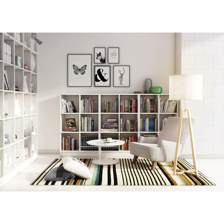 ASTIGARRAGA KIT LINE DMC12099 Modulares Regal, 1 Eimer + Zwischenboden Serie Dinamic Tiefe 33 cm Kiefer massiv, Bunt, 175 x 76.7 x 43 cm – Bild 5