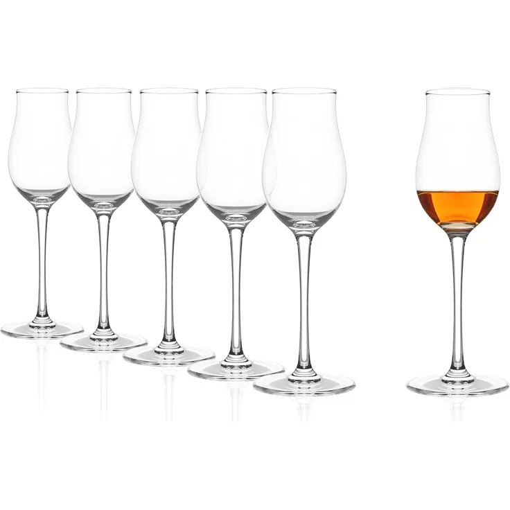 Stölzle Lausitz Q1 Weinbrandglas Cognac mundgeblasen 6er Set - A