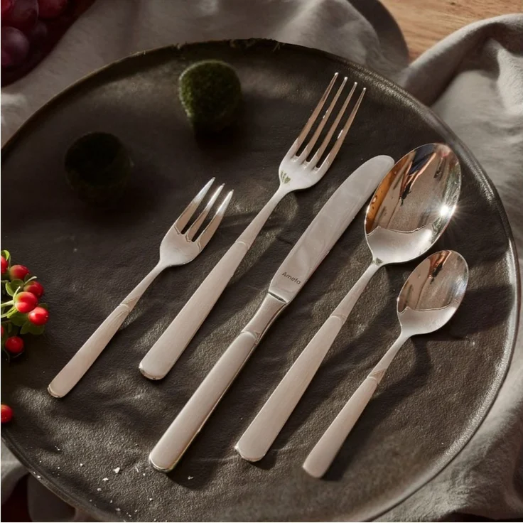 Amefa SATINA Besteckset 30-teilig mattiert – Bild 2
