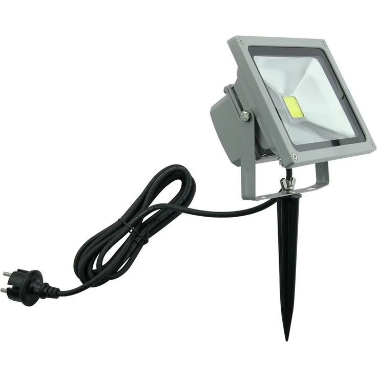 TRANGO LED Gartenstrahler, 3086 *SAVETY* LED Außenstrahler IP65 20 Watt, Teichstrahler, Außenstrahler, Fluter, Flutlicht 6000K Tageslichtweiß (kaltweiß) Außenwandstrahler, Wegbeleuchtung, Tageslichtweiß, Strahler, Außenleuchte, Wandlampe – Bild 4