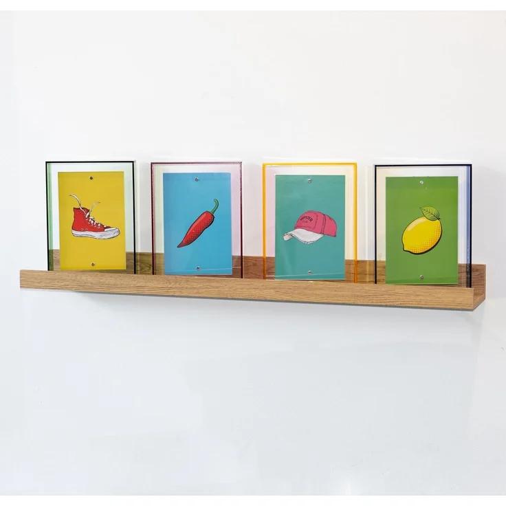 queence Wandregal Bilderleiste, 1-tlg, Galerieboard Posterleiste für Bilder und Fotos – Bild 5