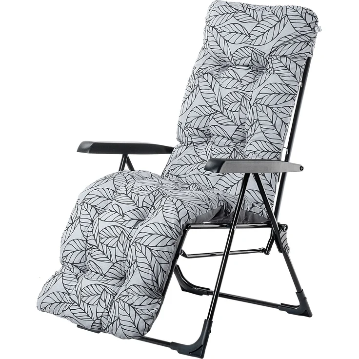 KADAX Gartensessel, Strandliegestuhl, zusammenklappbarer Tourist, verstellbare Terrasse – Bild 1